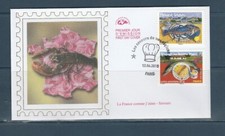 enveloppe 1er jour saveurs  homard Breton , brochet beurre blanc  75 Paris  2010
