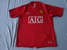 nike manchester united 2007 2009 shirt jersey trikot