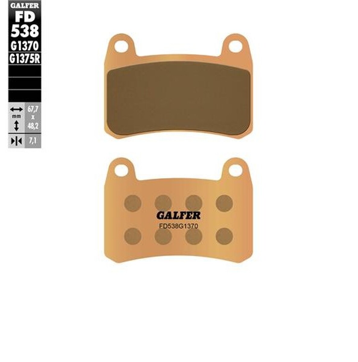 Plaquettes de frein KH658 anti sifflement pour moto Benelli 251S et 302S R