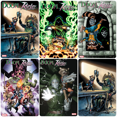 Doctor Doom & Rocket Raccoon #1 **COVER SELECT** REGS [!:25][1:100]PRESALE 01/22