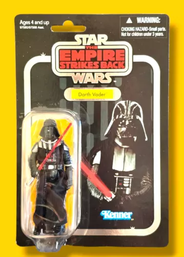 Star Wars Vintage Kenner Collection VC08 DARTH VADER 2010 Rare FOIL Version