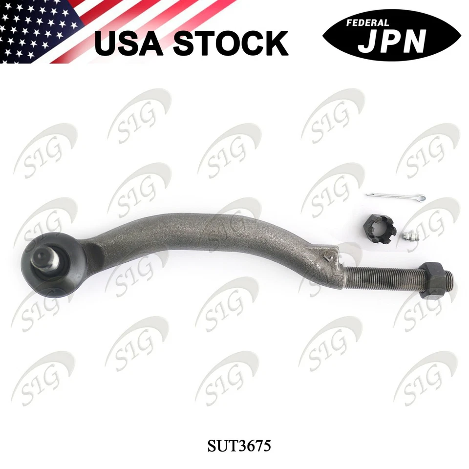 Extremo de barra de amarre exterior izquierdo para Oldsmobile Bravada 2002-2004 1 pieza Foto 3 de 4