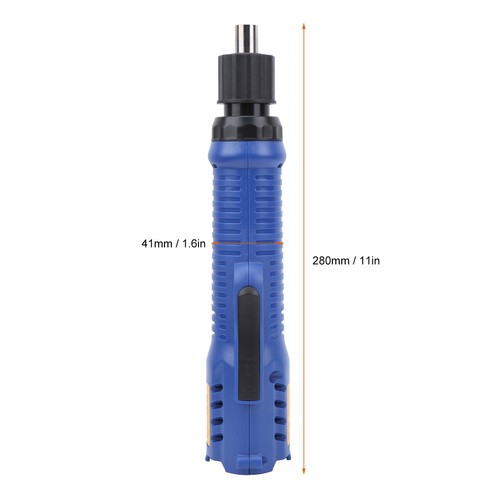 12V Electric Power Screwdriver Cordless Screw Driver Adjustable Torsion US Plug☀ - Picture 9 of 12