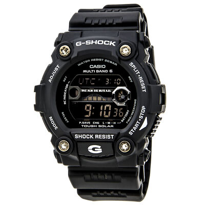 Casio GW7900B-1 Men's G-Shock G-Rescue Solar Atomic Tide Graph Moon Data Watch