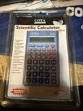 Rare Cota Scientific Calculator Math Statistics Memory CT-60605