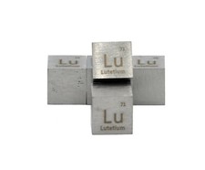 Lutetium Metal 10mm Density Cube 99.95% for Element Collection USA SHIPPING