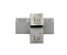 Lutetium Metal 10mm Density Cube 99.95% for Element Collection USA SHIPPING