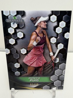 Monica Puig 2024 Topps Graphite White /10