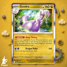 Goodra Holo 68/86 Chaos Rising Rare Pokemon TCG Card Game NM Art Tonji Matsuno
