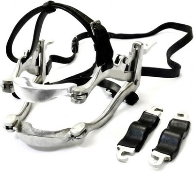 Equine Mouth Speculum for Horses Stainless Steel Veterinary German Grade w/ Bag
