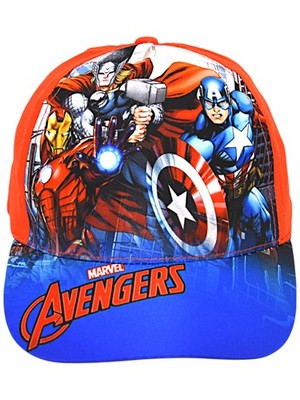 Avengers Basecap Sommerkappe für Jungen - Marvel Sonnenhut Gr. 52 cm, 54 cm