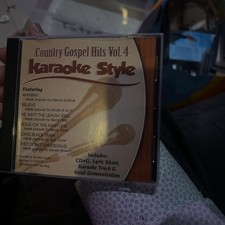 Country Gospel Hits Volume 4 Christian Karaoke Style NEW CD G Daywind 6 Songs