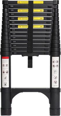 14.5 FT Aluminum Telescoping Ladder, Lightweight Multi-Purpose Collapsible Exten