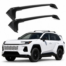 Black Roof Rack Cross Bars Crossbar For Toyota Rav4 2026 2027 With Side Rails Black Roof Rack Cross Bars Crossbar For Toyota Rav4 2026 2027 With Side Rails