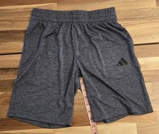 Adidas Essentials Small Logo Woven Shorts Youth Boys Size M