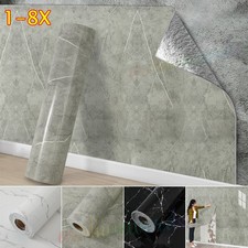 24M Thick Marble Wallpaper Waterproof Self Adhesive Peel and Stick Contact Paper
