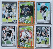 6 Card Lot- Panini OAK/LV Raiders 🏈 (See Photos & Description For Card Info)