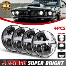 4pcs 5.75" 5-3/4 LED Scheinwerfer Hi/Lo Beam Projektor für Ford Mustang Chevy