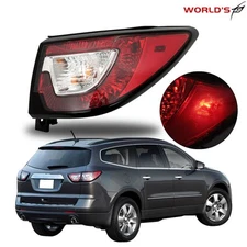 Tail Light Fit For Chevrolet Traverse 2013-2017 Passenger Side Outer With Bulb