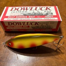 DOWLUCK Lure Yellow/Orange/Red Spot Unused Display Item