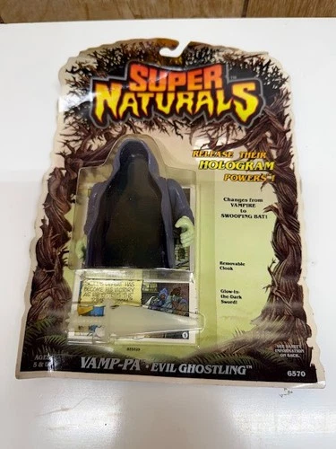 VINTAGE 1986 TONKA SUPER NATURALS VAMP-PA EVIL GHOSTLING ACTION FIGURE MOC