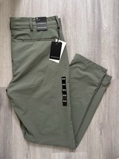 AUTOGRAPH M&S MENS GREEN SLIM FIT STRETCH PERFORMANCE TROUSERS Waist 36? Leg 31?