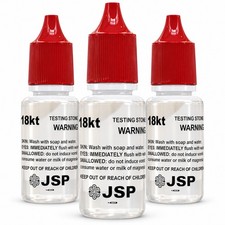 Waytest 3 Pc 18k Gold Jewelry Testing Acid Solution Test Scrap Tester Solutions