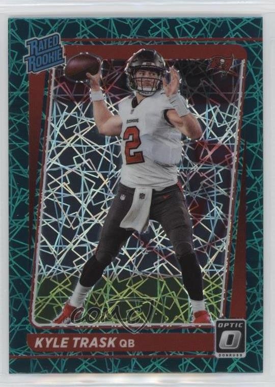 2021 Panini Donruss Optic Rated Rookie Green Velocity Prizm Kyle Trask #209 1u6