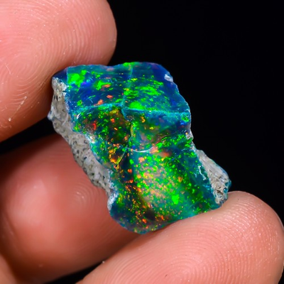 #ad #ad 10 Ct Black Ethiopian Opal Rough Jewelry Grade Welo Opal Rough Multi Fire Opal $20.00