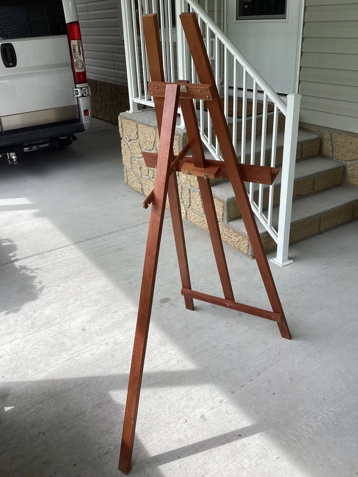 Caballete de madera ajustable Grumbacher #225 para artista Foto 2 de 4