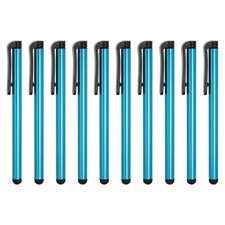 10pcs Stylus Pens for Touch Screens Capacitive Stylus Pencil Light Blue