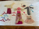 Sm Assort Vintage Barbie Francie Doll Dresses Shoes Pepper Some Tlc