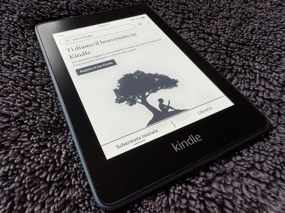 Amazon kindle Paperwhite 10 Th 8GB, Wi-Fi ,6"- Blu - Immagine 2 di 4