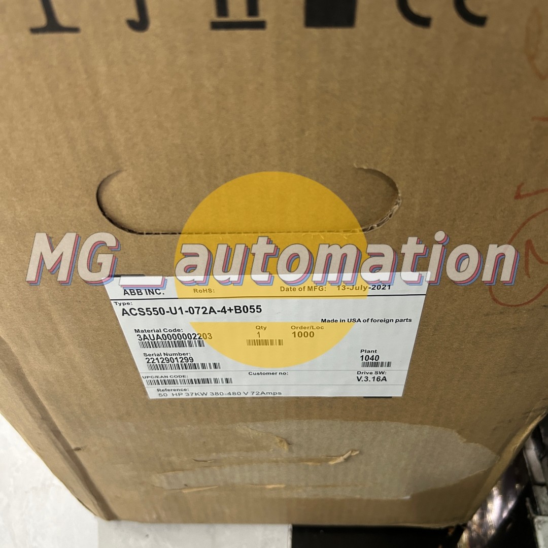 New ABB ACS550-U1-072A-4+B055 Frequency Converter ACS550-U1-072A-4+B055