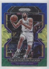 2021-22 Panini Prizm Choice Blue Yellow & Green Talen Horton-Tucker #142 dq2