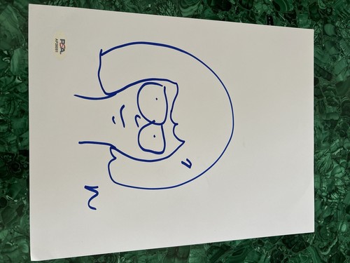 Dan Mintz Signed Autographed “tina” From Bobs Burgers Sketch Psa DNA Coa! - Picture 17 of 17