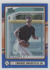 2024 Panini Donruss Rated Prospects Blue 140/149 Enrique Bradfield Jr #150 1bi0