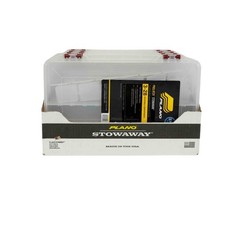 Large Clear Tackle Box Organizer with Adjustable Compartments for Storage