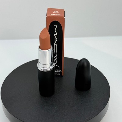 Neu MAC MACximal Silky Matte Lipstick 631 YASH Full Size Nude Matte Lippenstift