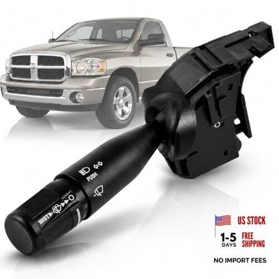 56046114AF Multi-Function Turn Signal Switch Compatible with 2009-2023 Dodge