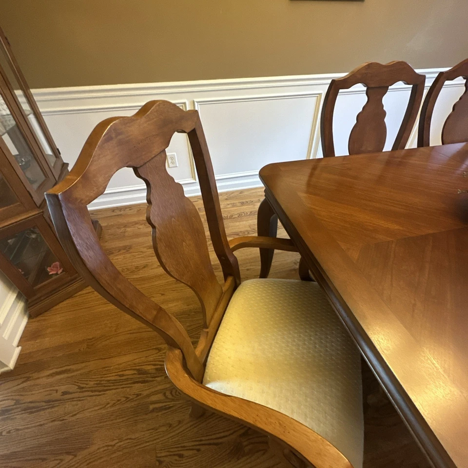 PFNA7-SBR-C 7 Pc Formal Dining room set for 6-Dining Table and 6 Dinette... - Image 4 of 4