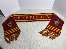 Harry Potter Gryffindor Gold Burgundy 100 Acrylic 55" Scarf
