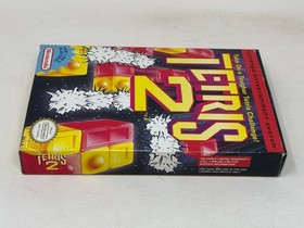 NES Nintendo - Tetris 2 - CIB Complete in Box w/ Manual - Clean Box / Tested