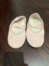 Stelle Ballet Shoes Close-Fit PU Professional Dance Slippers, Pink 10 Toddler