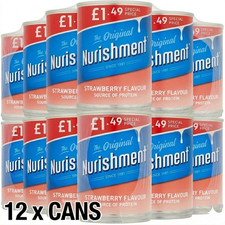 Nurishment The Original Strawberry 400g (Pack Of 12) | Free Delivery