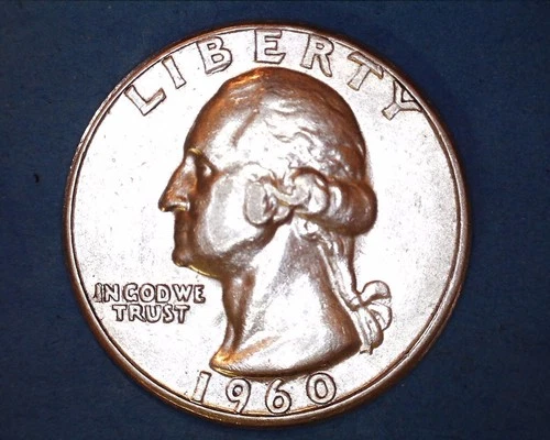 1960  WASHINGTON QUARTER  CH/BU** 1230-5A