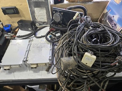 Lot of 2 John Deere AA54448 Wedge Box Controller Variable Rate w/ Wiring & Contr