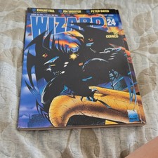 Wizard No. 24 Illustrated Comic Book Magazine Jim Shooter Peter David 1993