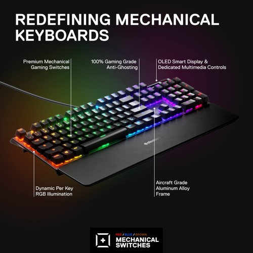 Apex 7 TKL Mechanic Keyboards, Mechanical Gaming Keyboard - Picture 3 of 9