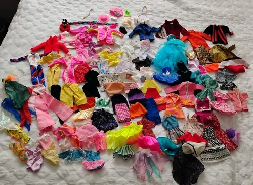 Vintage Barbie/ Fashion Doll Clothing Some Ken And Some Accessories